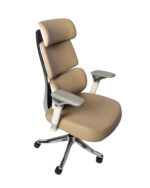 Premium Executive Dual‑Back Ergonomic Chair with Adaptive Comfort and Leather Finish