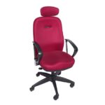 Ergonomic Office Chair with Curved Backrest & Adjustable Tilt System