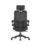 Elite Mesh Performance Task Chair with Rotating Armrests and Ergonomic Head Support - Image 3