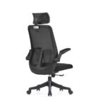 Elite Mesh Performance Task Chair with Rotating Armrests and Ergonomic Head Support - Image 6