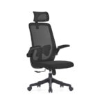 Elite Mesh Performance Task Chair with Rotating Armrests and Ergonomic Head Support - Image 2