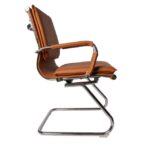Premium Executive Visitor Chair with Bow‑Frame Design & High‑Density Comfort - Image 2