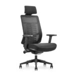 High‑Back Mesh Task Chair with Auto‑Weight Mechanism & Full Ergonomic Adjustability - Image 3